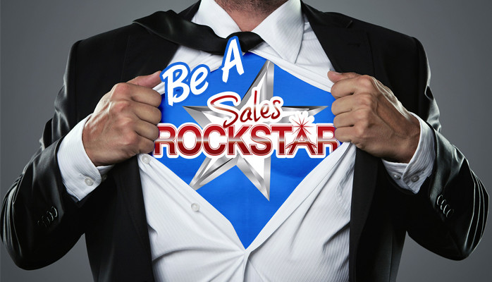 Sales Rockstar Negotiating with Procurement