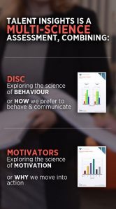 Kona Multi Science DISC Talent Insights Model Infographic