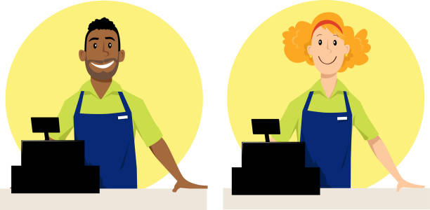 CLIPART MALE AND FEMALE SALES PEOPLE FOR SELLING STYLES