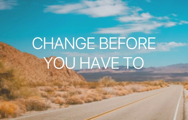 A disruptive leader makes changes before they have no choice.