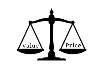 Value vs. Price in a negotiation. Focus on value. 