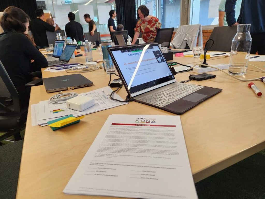 A KONA Key Account Management Training workshop.